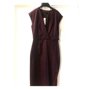 JCrew Wool blend suit dress. New with tags.
